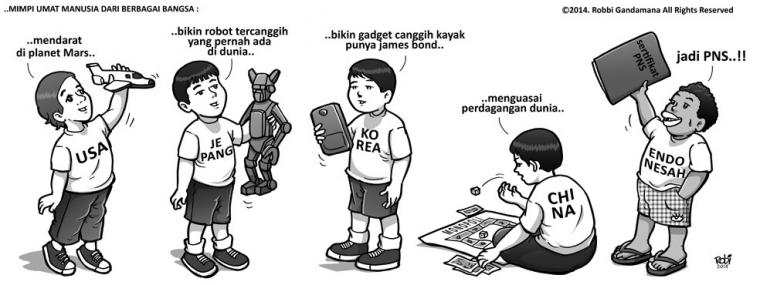 Gantungkan Cita-citamu Setinggi PNS Gantungkan Cita-citamu Setinggi PNS