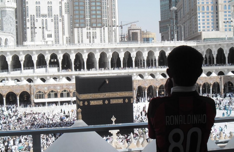 Bertemu Bintang Sepakbola di Masjidil Haram