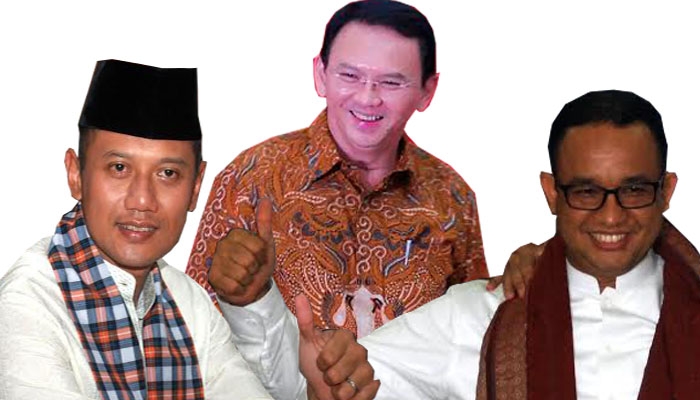 Hasil gambar untuk AHOK AGUS ANIS