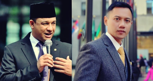 Hasil gambar untuk agus vs anies