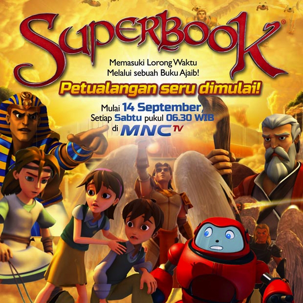 Superbook adalah Tayangan Kartun yang Mendidik Superbook adalah Tayangan Kartun yang Mendidik