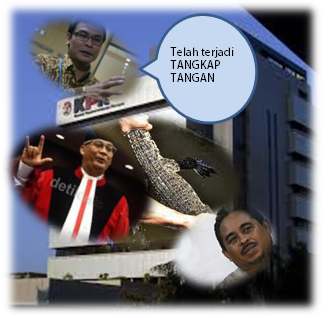KPK antara Tangkap Tangan atas LHI dan Akil Muhtar KPK antara Tangkap Tangan atas LHI dan Akil Muhtar