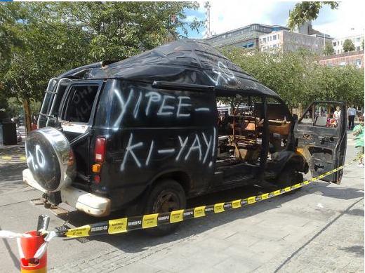 Film "Die Hard 5" Hancurkan 132 mobil Film "Die Hard 5" Hancurkan 132 mobil