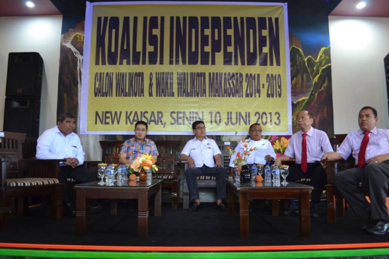 Calon Walikota Makassar Berkoalisi Bersama Para Kandidat Jalur Independent Calon Walikota Makassar Berkoalisi Bersama Para Kandidat Jalur Independent