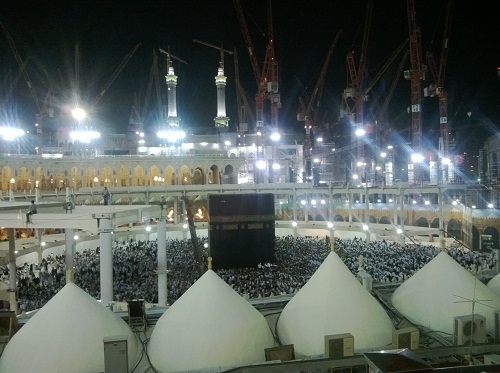 Ka'bah dan Foto Terbaru Pembangunan Lintasan Tawaf 5 Juli 2013 Ka'bah dan Foto Terbaru Pembangunan Lintasan Tawaf 5 Juli 2013