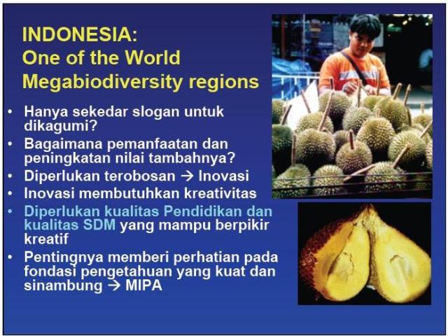 Keanekaragaman Hayati di Indonesia: Pesan dari Ruang Kelas Keanekaragaman Hayati di Indonesia: Pesan dari Ruang Kelas