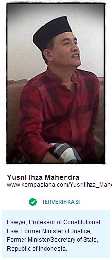 Benarkah Yusril Ihza Mahendra Bukan Pengacara? Benarkah Yusril Ihza Mahendra Bukan Pengacara?