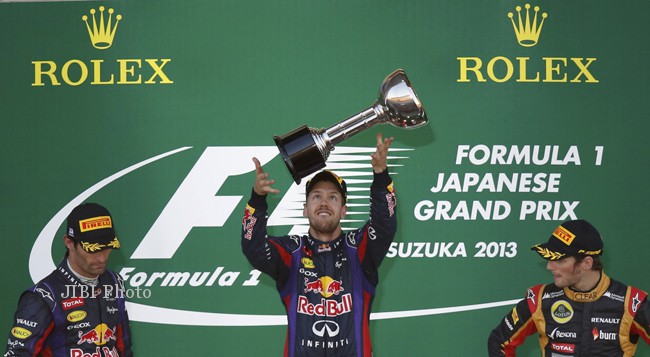 Vetel Selangkah Menuju Juara Dunia GP F1 2013 Vetel Selangkah Menuju Juara Dunia GP F1 2013