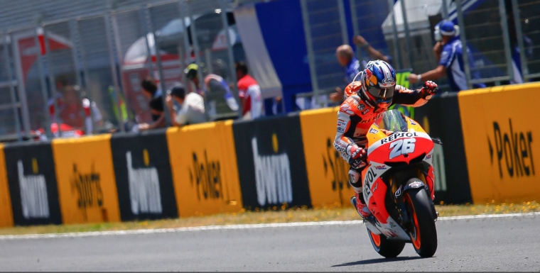 Pedrosa Podium 1 MotoGP Leman’s Prancis 2013 Pedrosa Podium 1 MotoGP Leman’s Prancis 2013