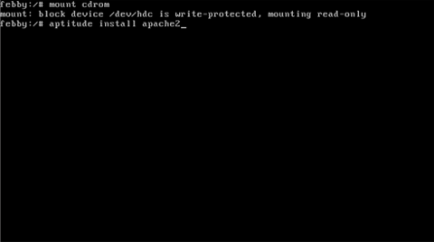 Konfigurasi Web Server di Debian 6 Konfigurasi Web Server di Debian 6