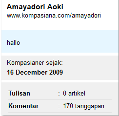 Kompasianer Senior Nulis Tentang Fatin??? Wow... Kompasianer Senior Nulis Tentang Fatin??? Wow...