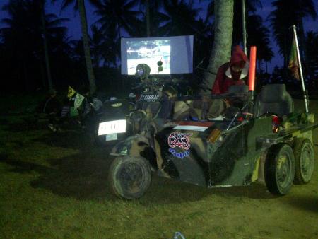 Jambore Vespa di Pantai Manggar Jambore Vespa di Pantai Manggar