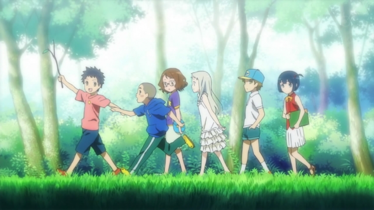 Ano Hana Anime persahabatan yang bikin banjir air mata Ano Hana Anime persahabatan yang bikin banjir air mata
