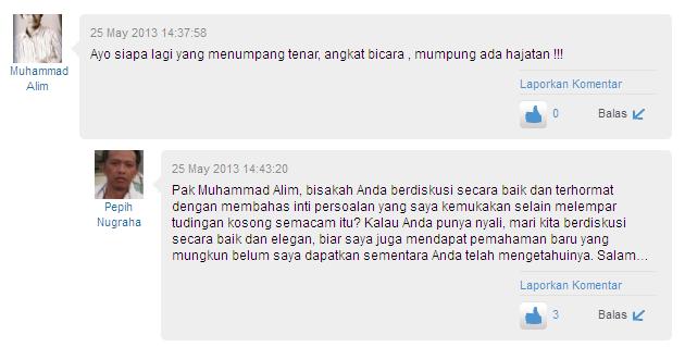Pepih Nugraha Numpang Tenar Kasus PKS (LHI-DM) Pepih Nugraha Numpang Tenar Kasus PKS (LHI-DM)