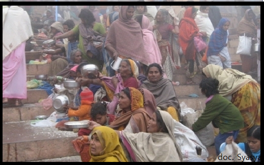 Pengemis India yang Menyedihkan Pengemis India yang Menyedihkan