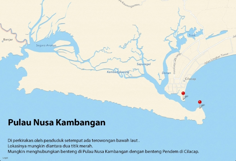 Benteng dan Terowongan Bawah Laut di Cilacap Benteng dan Terowongan Bawah Laut di Cilacap