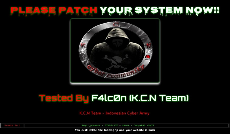 Situs Resmi FPI di-Hack Situs Resmi FPI di-Hack