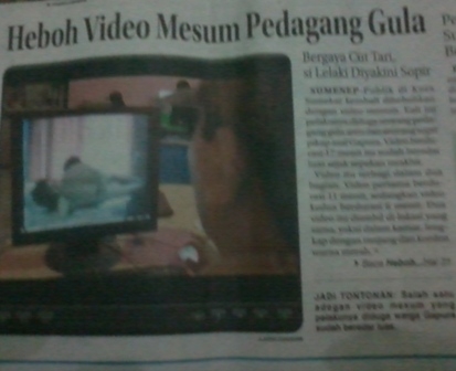 Berita Mesum di Radar Madura Menjijikkan Berita Mesum di Radar Madura Menjijikkan