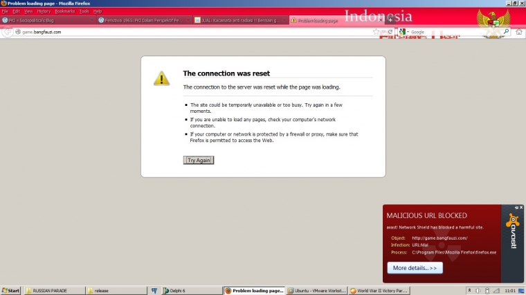 Gamenya Bang Fauzi Kok Kebaca URL: Mal di Avast? Gamenya Bang Fauzi Kok Kebaca URL: Mal di Avast?