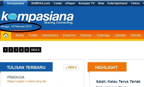 Februari, Bukan Pebruari Februari, Bukan Pebruari