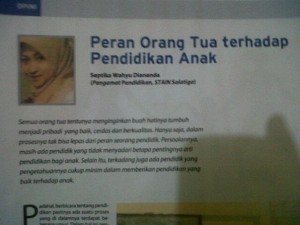 Peran Orang Tua Terhadap Pendidikan Anak Peran Orang Tua Terhadap Pendidikan Anak