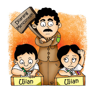 Hapuskan Ujian Nasional (UN)! Hapuskan Ujian Nasional (UN)!