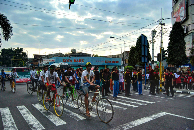 Rekaman Foto Hari Bebas Kendaraan di Klaten Rekaman Foto Hari Bebas Kendaraan di Klaten