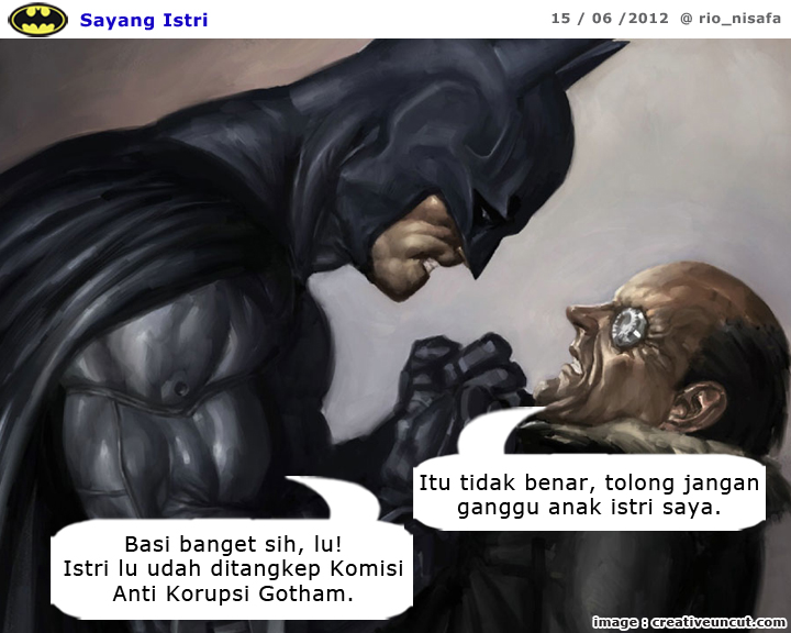 Parodi Batman 139 - Sayang Istri Parodi Batman 139 - Sayang Istri