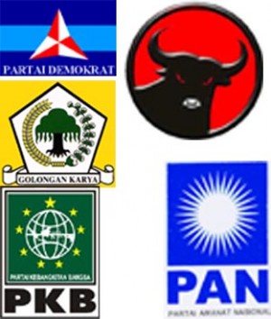 Peta Politik 5 Parpol Besar Menuju 2014 Peta Politik 5 Parpol Besar Menuju 2014