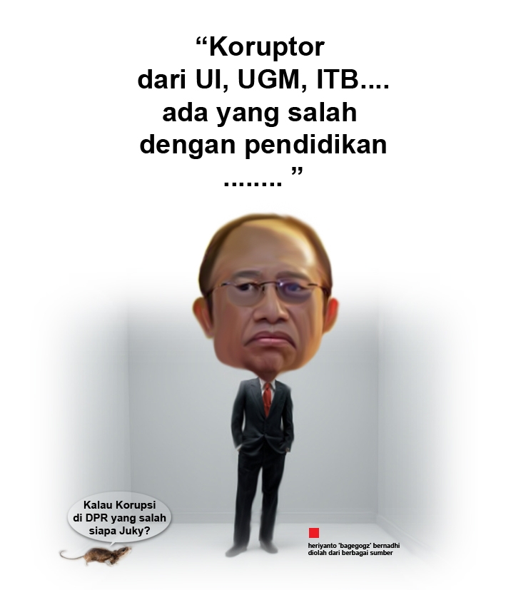 "Marzuki Alie Pun Manusia, Bisa Galau dan Kacau" "Marzuki Alie Pun Manusia, Bisa Galau dan Kacau"