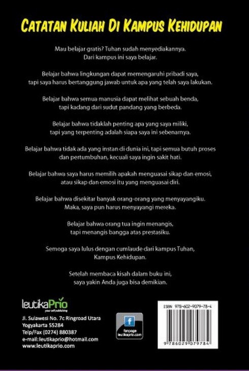 Komentar Marzuki Alie untuk Buku Perdana Saya Komentar Marzuki Alie untuk Buku Perdana Saya