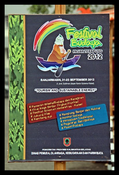 Festival Budaya Pasar Terapung Tahun 2012 Festival Budaya Pasar Terapung Tahun 2012