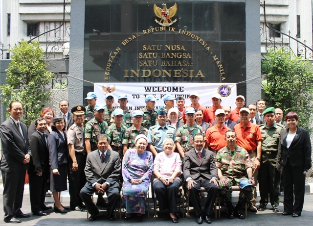 Kontingen IMT Indonesia, Mulai Bertugas di Philipina Kontingen IMT Indonesia, Mulai Bertugas di Philipina