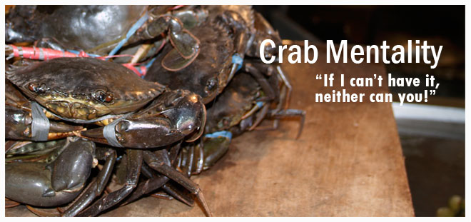 How crab mentality affects business picture