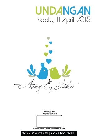 Cara Membuat Undangan Pernikahan Simple Elegan Cara Membuat Undangan Pernikahan Simple Elegan