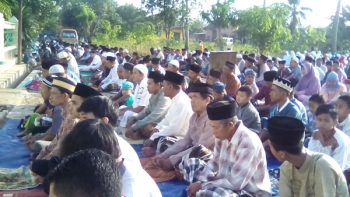 Mewarnai Gambar Suasana Lebaran - Mewarnai Gambar