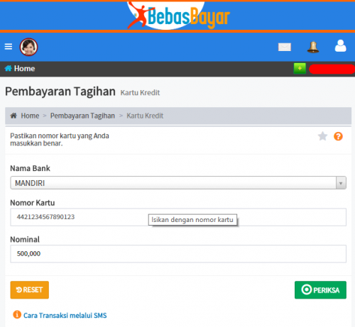 Cara Bayar Tagihan Kartu Kredit Mandiri via SMS dan Online ...