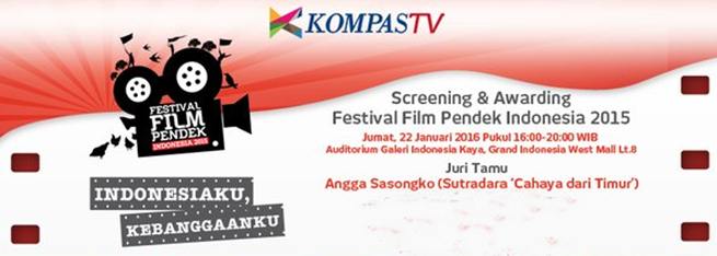 Inilah 10 Finalis Festival Film Pendek Indonesia 2015 - Kompasiana.com