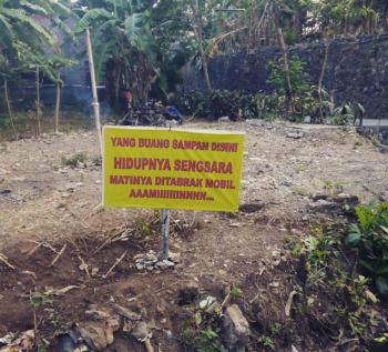 Kata Bijak Larangan Buang Sampah Cikimm Com