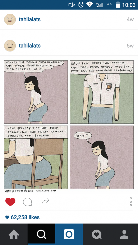 Meninjau Komik Tahilalats Merespon Bukan Berarti Meninjau Komik Tahilalats Merespon Bukan Berarti