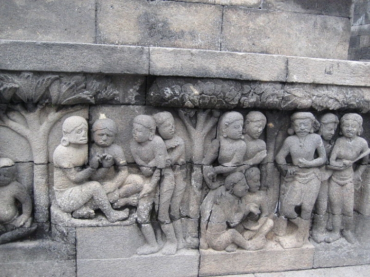 Gambar Relief Candi Borobudur - Adat Budaya Indonesia