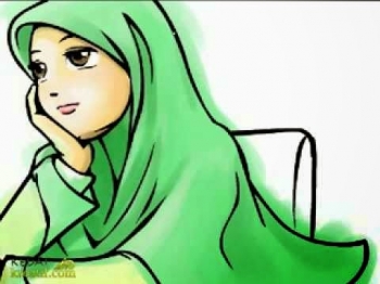 910 Koleksi Gambar Kartun Muslimah Lagi Sedih Terbaik
