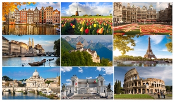 Dari 7 Negara Dan 17 Kota Eropa Barat Melihat Dunia Dari 7 Negara Dan 17 Kota Eropa Barat Melihat Dunia