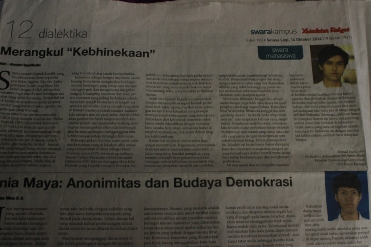 Menulis Di Koran Itu Mudah Begini Caranya Halaman 1