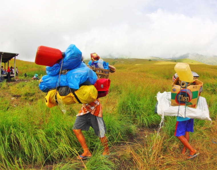 Asa Porter di Ancala Rinjani
