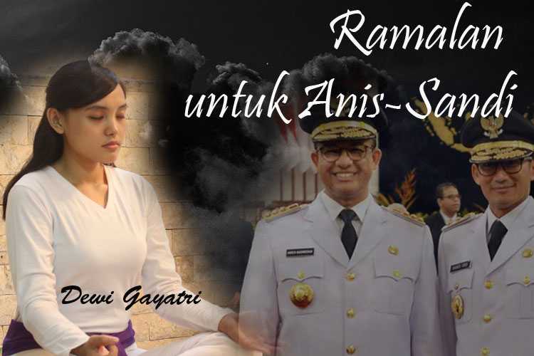 Terungkap! Ramalan Dewi Gayatri, untuk Anis-Sandi