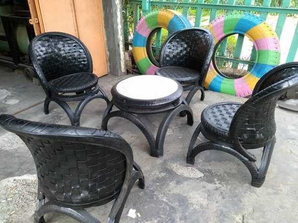 Membuat Ban Bekas  Menjadi Kursi  Teras  Halaman 1  Membuat Ban Bekas  Menjadi Kursi  Teras  Halaman 1