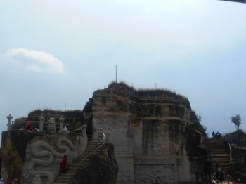 wisata batu breksi jogja Wisata Hits Tebing Breksi Jogja Kompasianacom