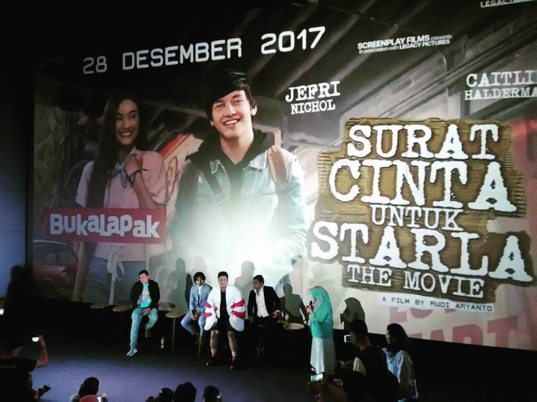 Film Surat Cinta untuk Starla Berharap Sesukses Lagunya Film Surat Cinta untuk Starla Berharap Sesukses Lagunya
