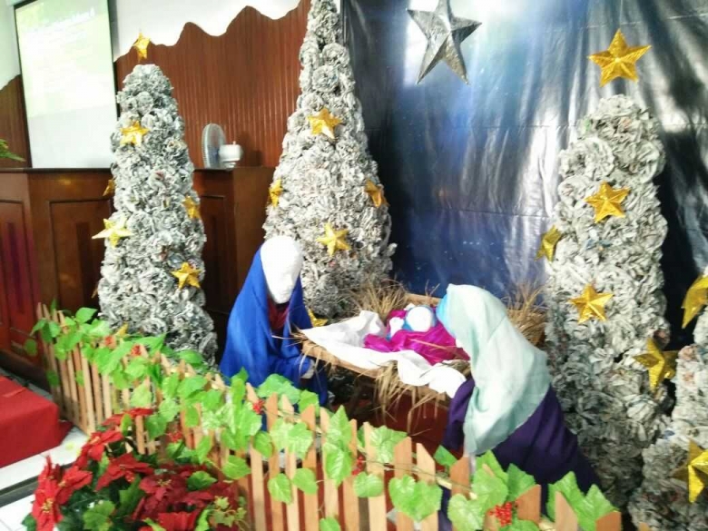 Dekorasi Natal Palungan Natal, Kesederhanaan, Kreativitas, dan Toleransi Halaman 1 - Kompasiana.com
